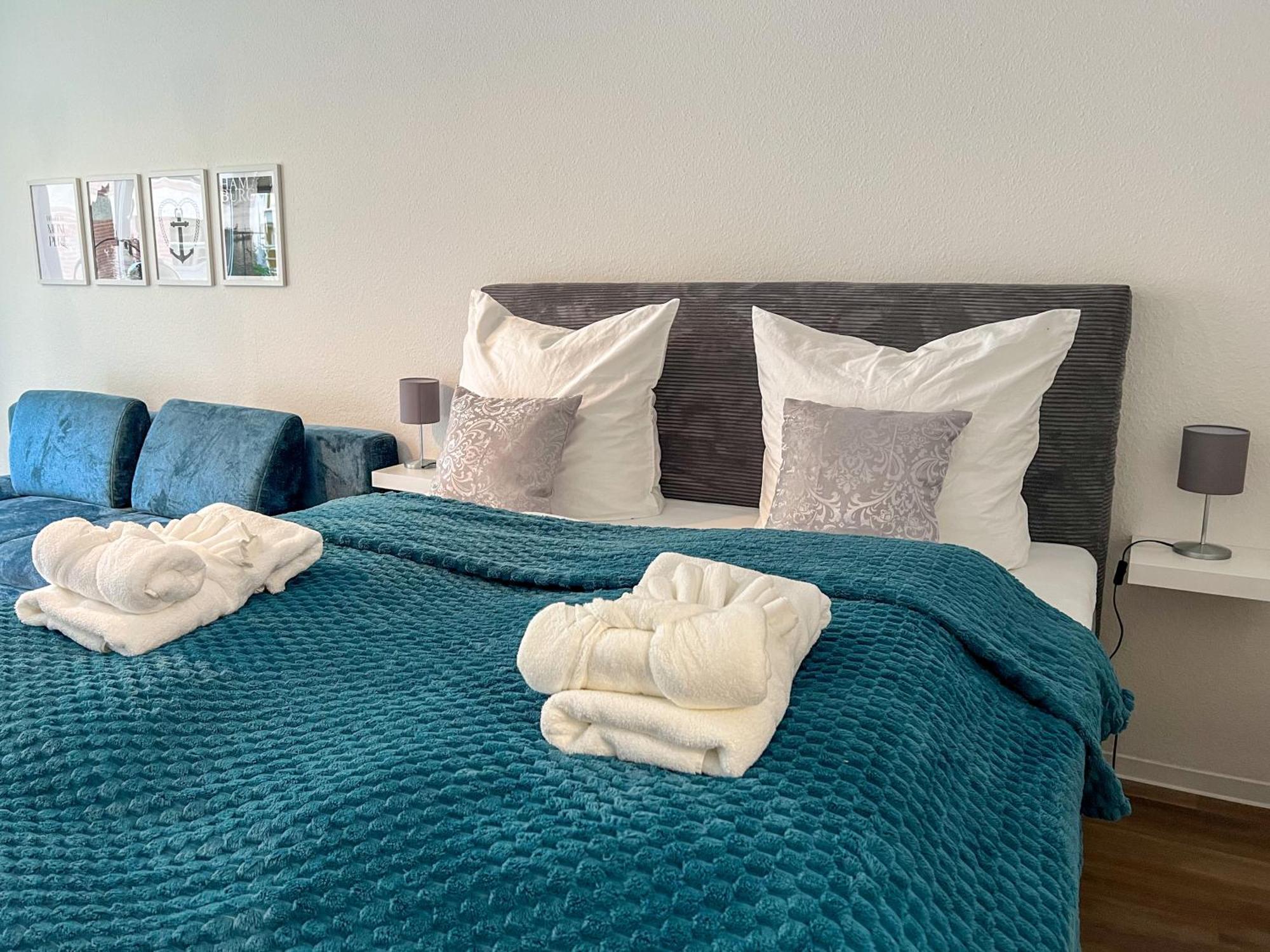Ankerherz Appartements Bei Blankenese 함브루크 객실 사진