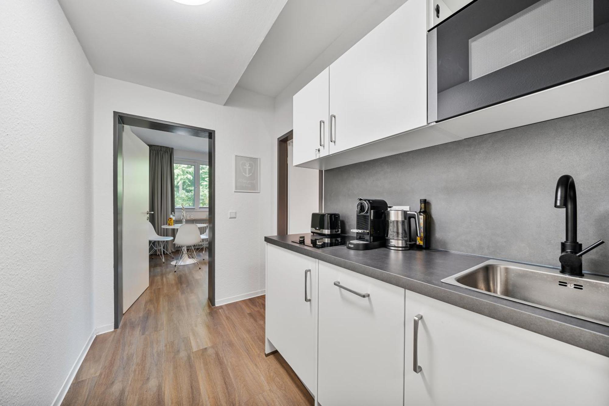 Ankerherz Appartements Bei Blankenese 함브루크 객실 사진
