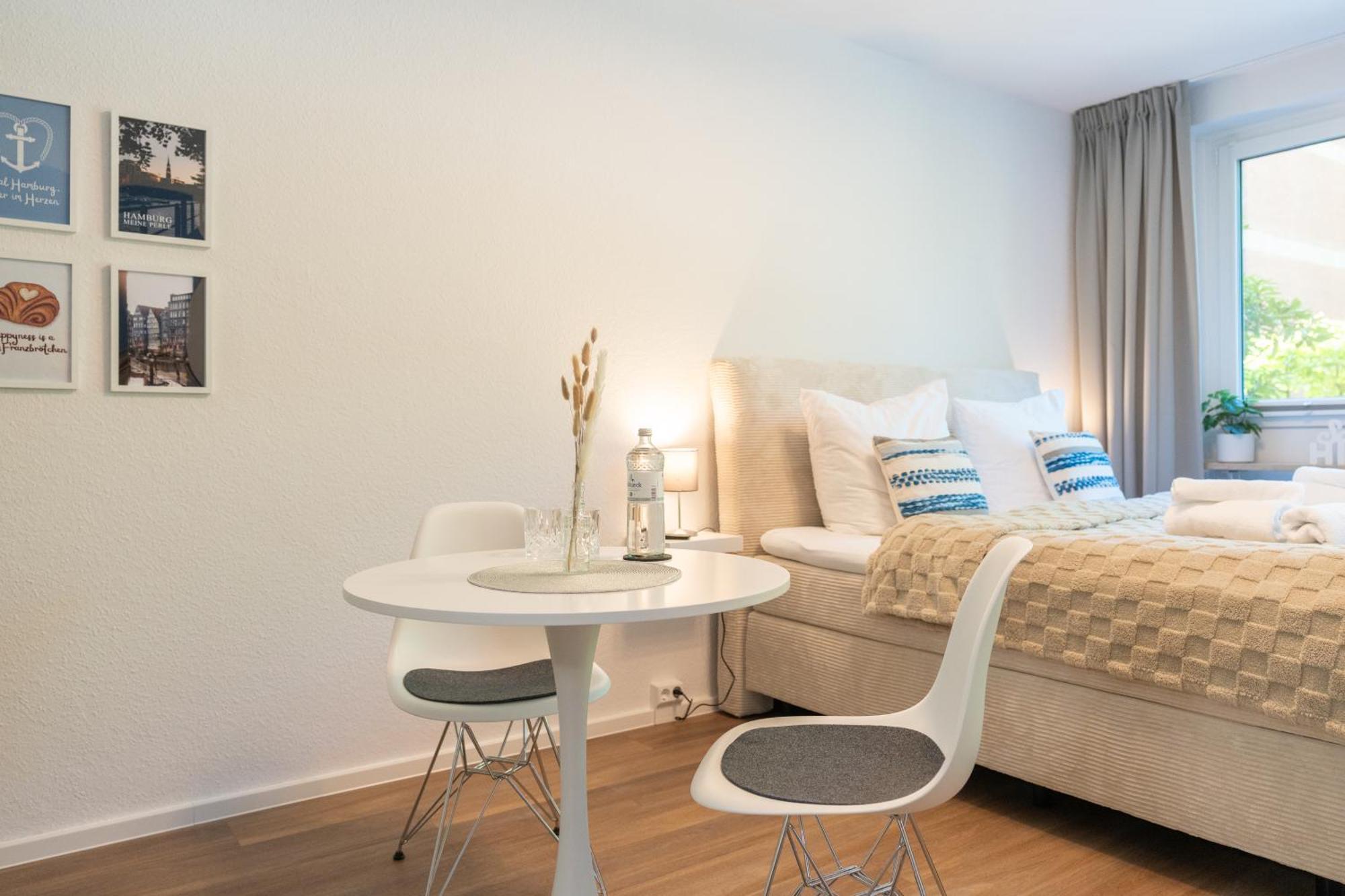 Ankerherz Appartements Bei Blankenese 함브루크 객실 사진