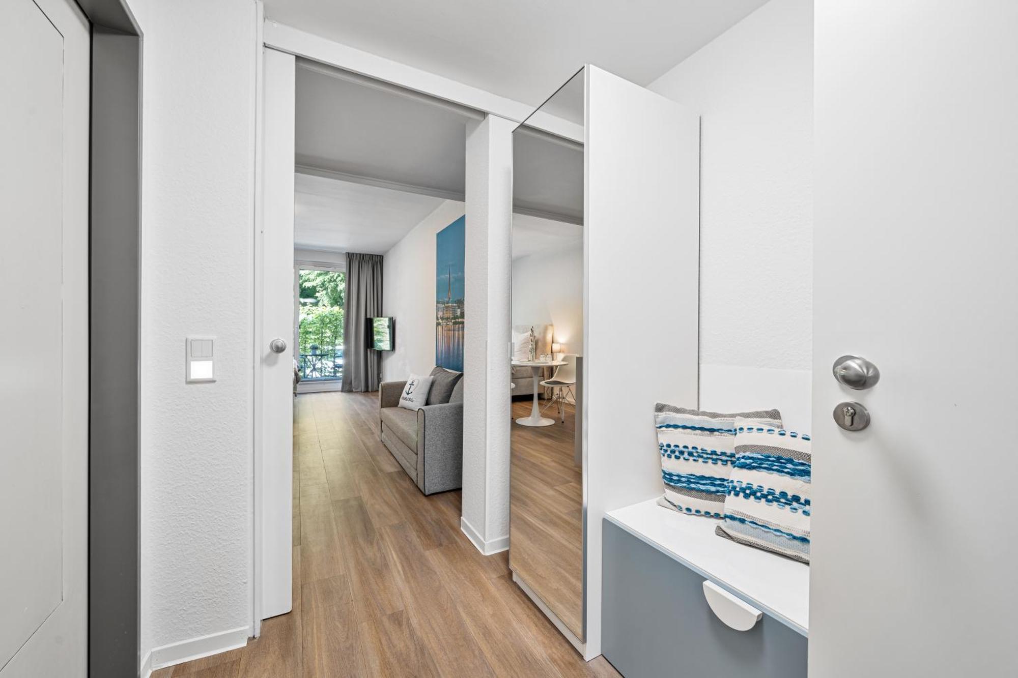 Ankerherz Appartements Bei Blankenese 함브루크 객실 사진
