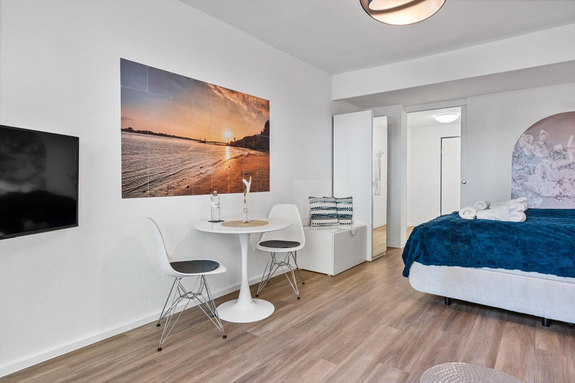 Ankerherz Appartements Bei Blankenese 함브루크 객실 사진