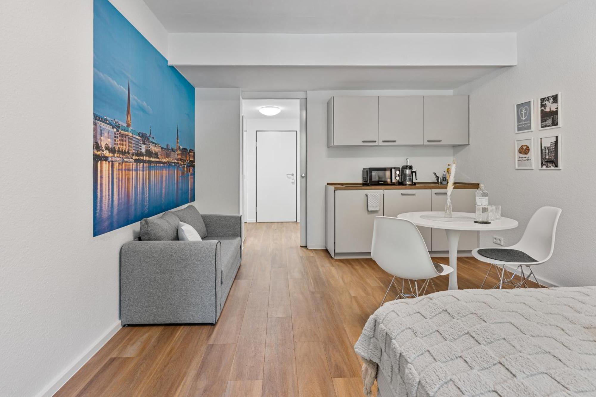 Ankerherz Appartements Bei Blankenese 함브루크 객실 사진